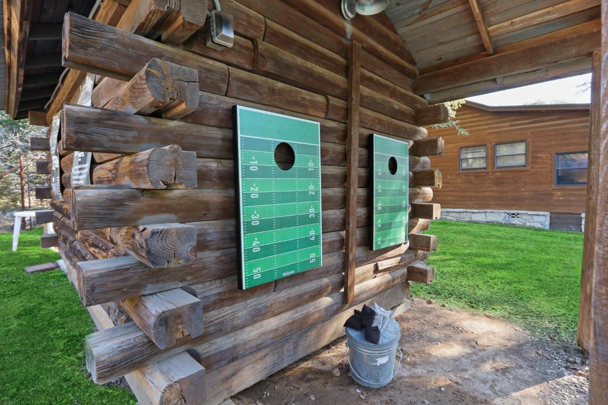 Wimberley Log Cabins Resort And Suites- Unit 7 ภายนอก รูปภาพ